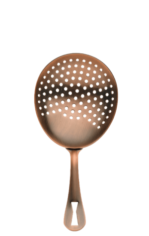Barfly Antique Copper Julep Strainer 1ea