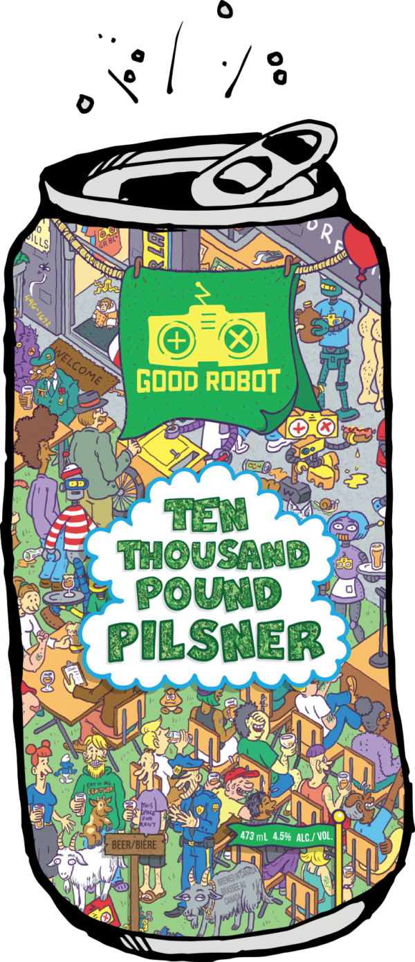 Good Robot Ten Thousand Pound Pilsner - Image 2