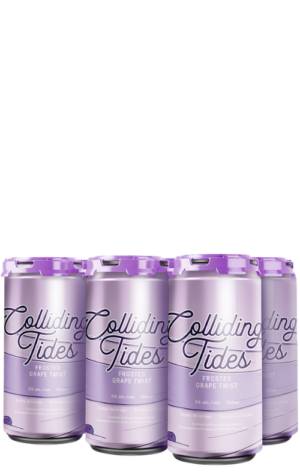 Colliding Tides Frosted Grape Twist 6x355ml