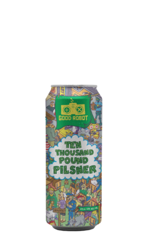 Good Robot Ten Thousand Pound Pilsner 473ml