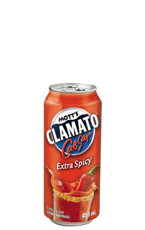 Mott's Clamato Caesar Extra Spicy 458ml