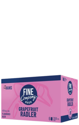 Fine Company Hans Grapefruit Radler 6x355ml