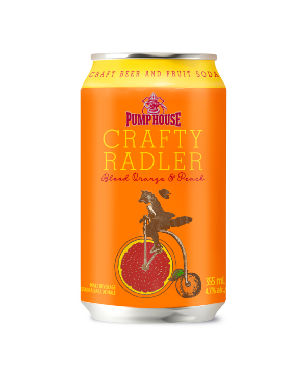 Pump House Crafty Radler: Blood Orange & Peach - Image 2