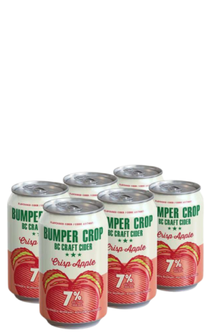 Bumper Crop Crisp Apple Cider 6x355ml