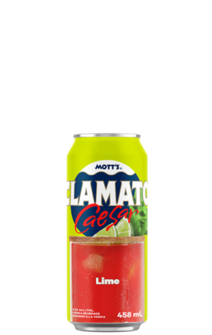 Mott's Clamato Caesar Lime 458ml