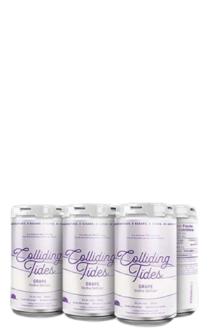 Colliding Tides Grape Seltzer 6x355ml