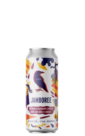 2 Crows Jamboree: Blackberry & Apricot 473ml