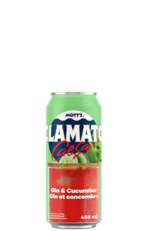 Mott's Clamato Caesar Gin & Cucumber 458ml