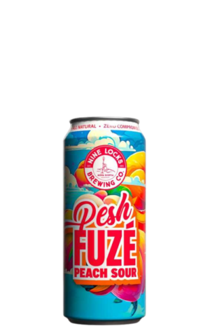 Nine Locks Peach Fuze 473ml