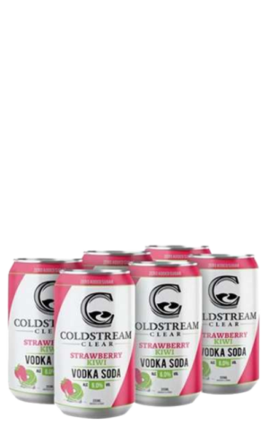 Coldstream Clear Strawberry Kiwi 6x355ml